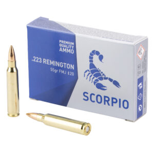 Scorpio .223 REM 55GR FMJ - 20RD Box