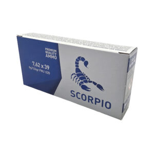 Scorpio 7.62x39mm 124GR FMJ - 20RD Box